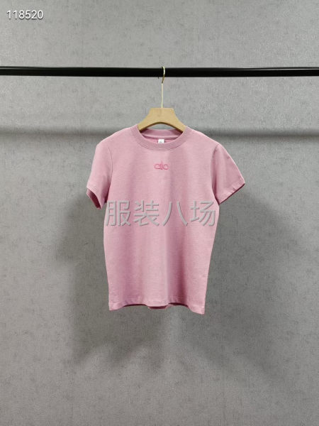 AL0女款雪花复古T恤衫 工艺  印花 正肩修身-第1张图片