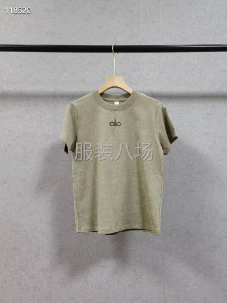 AL0女款雪花复古T恤衫 工艺  印花 正肩修身-第3张图片