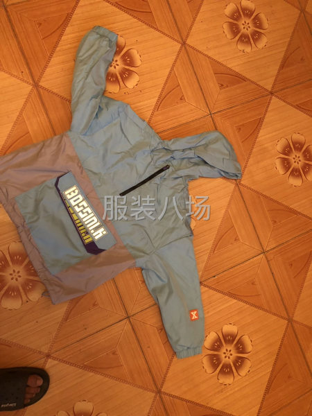 【拼色搖粒絨外套】90--160，適合90cm左右寶寶，男女-第1張圖片