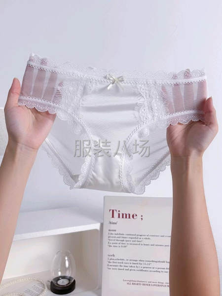 蕾丝纯欲内裤女性感高级透气全棉内裤-第6张图片