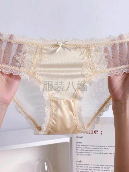 蕾丝纯欲内裤女性感高级透气全棉内裤-第7张图片