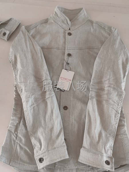 牛仔薄料上衣，日本精品单，-第2张图片