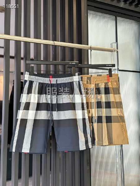 BURBERRY  夏季新款梭织五分裤  厚薄适中-第1张图片
