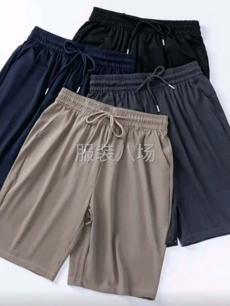 冰丝四面弹裤子：短裤-第1张图片