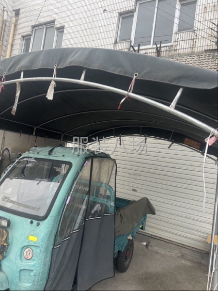 雨棚汽车电瓶车遮阳防雨防水加厚防风-第3张图片