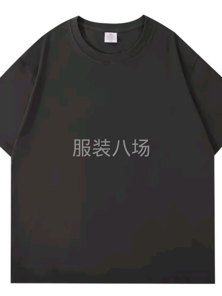 220g重磅三防10A抗菌新疆棉圆领短袖T恤男款透气不透肉-第5张图片