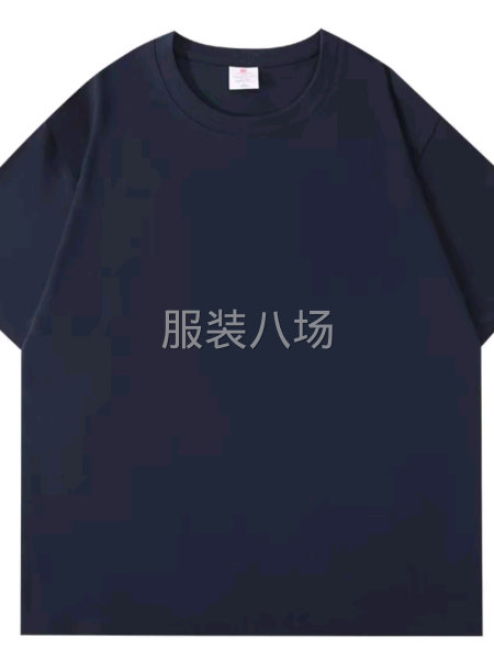 220g重磅三防10A抗菌新疆棉圆领短袖T恤男款透气不透肉-第4张图片