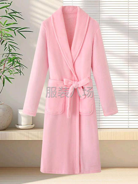 招熟練工做針織衫，法蘭絨睡衣-第1張圖片