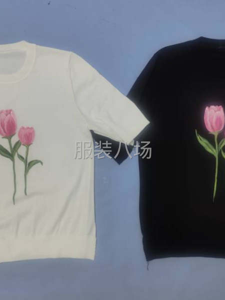 白墨直喷 活性数码印花 喷绘手绘 烫金刷金-第6张图片