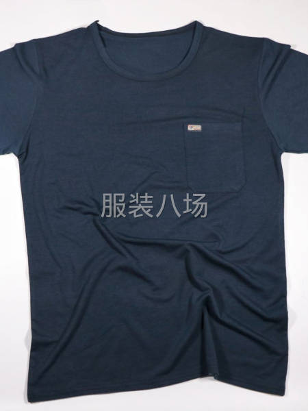 短袖棉料圓領T恤，大碼現貨，廠家直發！-第5張圖片