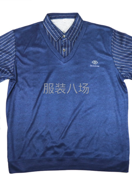 長袖season親膚棉POLO衫，大碼現貨，廠家直發-第1張圖片