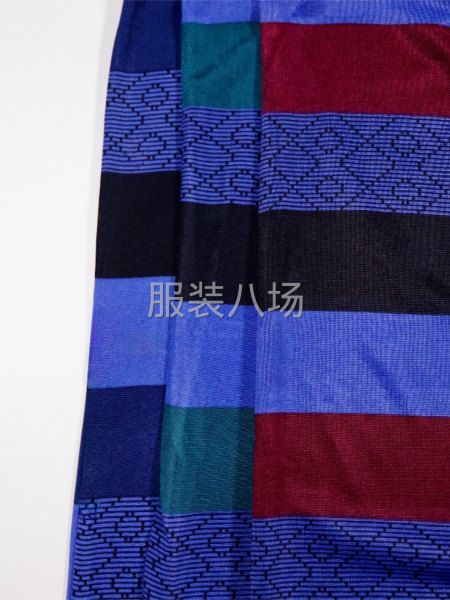 短袖冰絲翻領(lǐng)T恤（條紋款）-第8張圖片