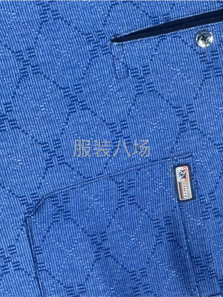 长袖亲肤棉POLO衫 | 双色提花，大码现货，厂家直发-第4张图片