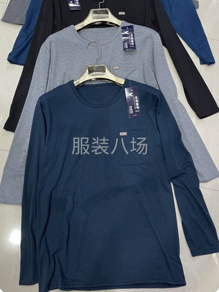 純色長袖 棉圓領(lǐng)T恤，大碼現(xiàn)貨，廠家直發(fā)-第3張圖片