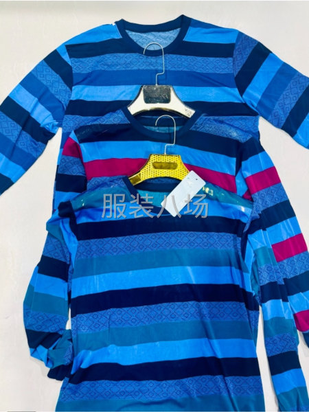 冰絲圓領長袖T恤 大碼現貨 三色-第1張圖片