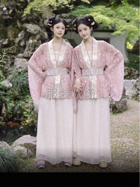 漢服燈籠褲 吊帶 上衣-第3張圖片