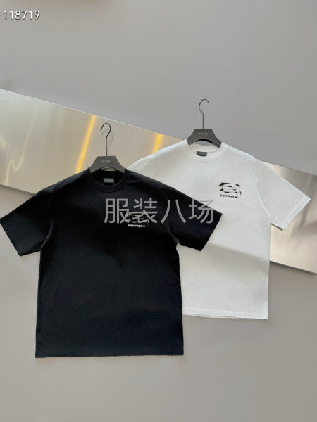 BALENCIAGA  贴布重工刺绣  做旧洗水-第1张图片