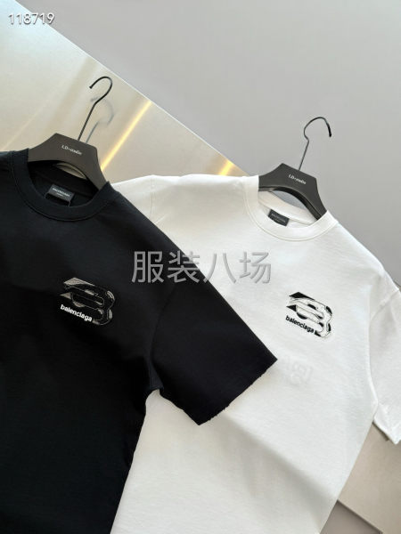 BALENCIAGA  贴布重工刺绣  做旧洗水-第7张图片
