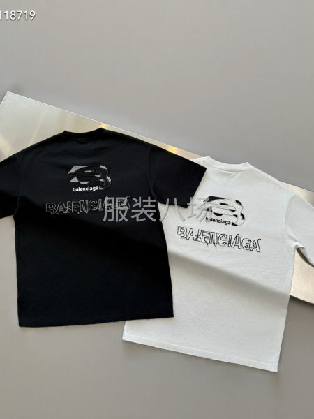 BALENCIAGA  贴布重工刺绣  做旧洗水-第4张图片