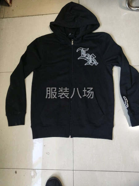 简单外贸针织拉链开衫外发-第1张图片