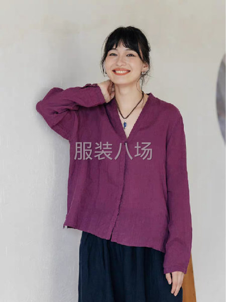 四号桥3000件棉麻衬衫外发-第1张图片