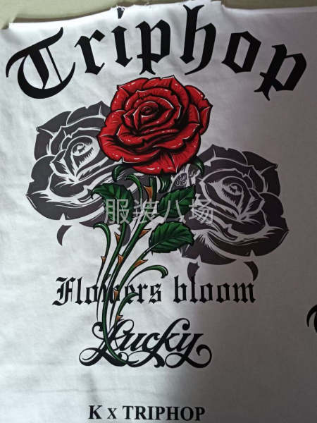 白墨直喷印花  丝网印花  植绒印花-第2张图片