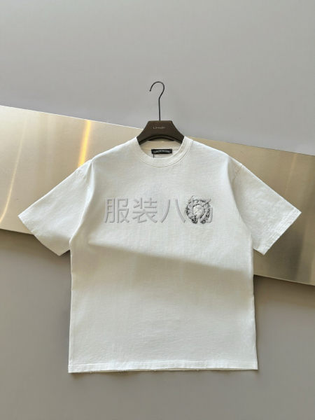 克罗心印花T恤衫-第3张图片