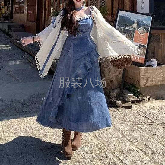 单价吊带连衣裙 工价18元 结账爽快-第1张图片