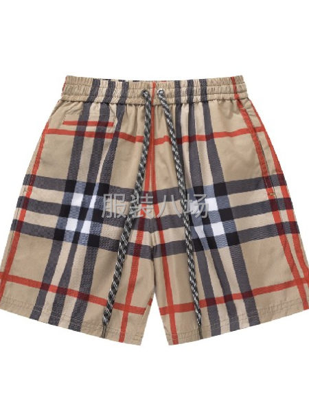 BBR巴宝莉格纹男士沙滩休闲 史上最舒适的男士速干休-第3张图片