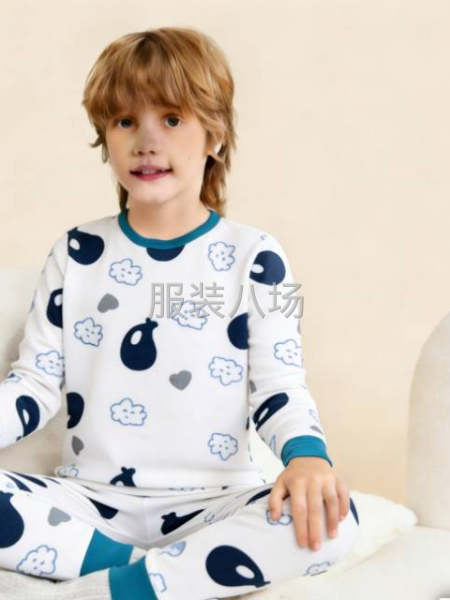 外发开发样衣150套，儿童秋衣秋裤，保暖套系列，要求无骨拼缝-第2张图片