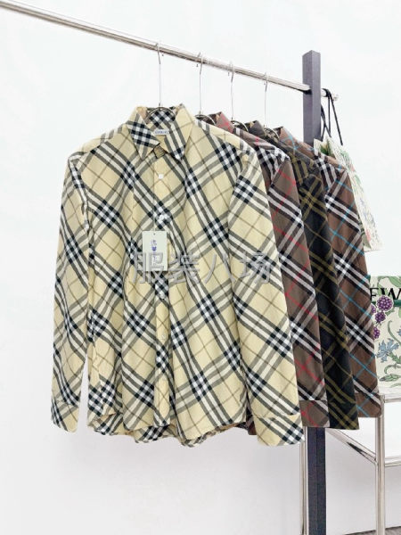 Burberry 巴宝莉 最新格纹棉质衬衫-第1张图片