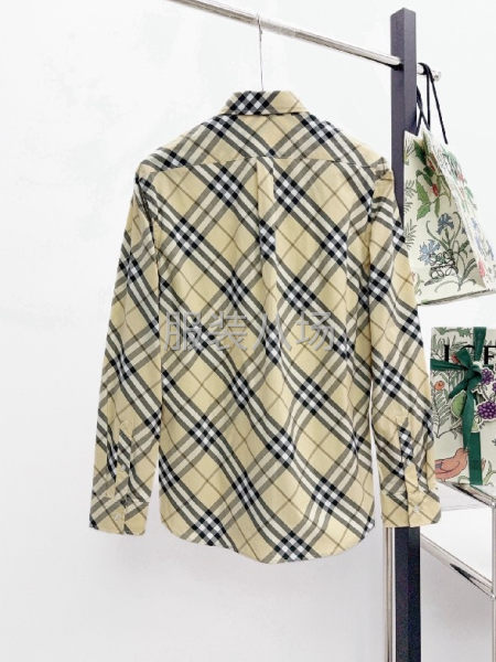 Burberry 巴宝莉 最新格纹棉质衬衫-第7张图片