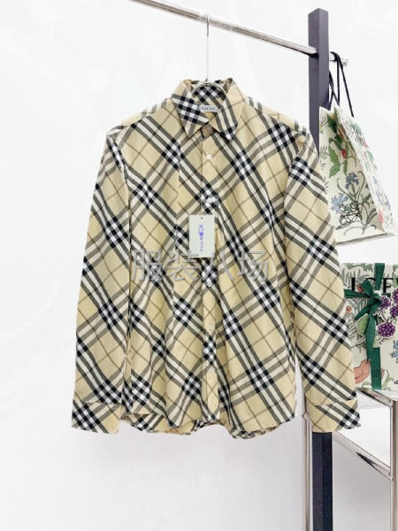 Burberry 巴宝莉 最新格纹棉质衬衫-第6张图片