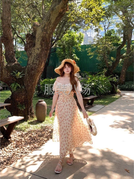 各种连衣裙长款短款数量，一般一个款都是500到1000件左右-第7张图片