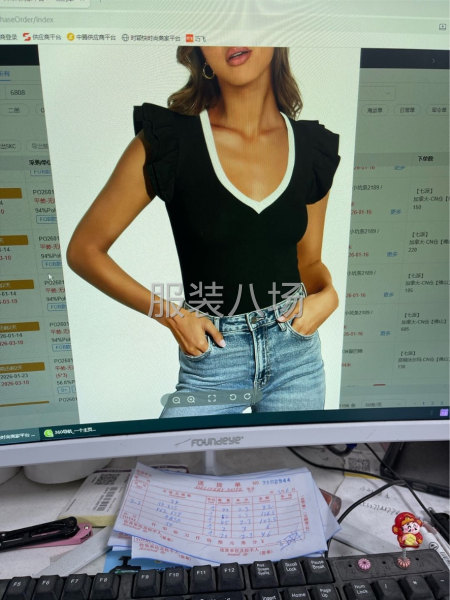 增加专业针织四线平车-第1张图片