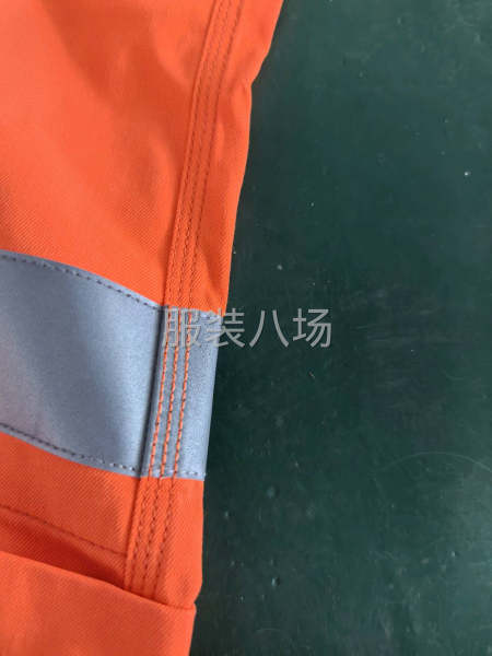 工作服裤子，前后浪需要三针埋夹-第5张图片