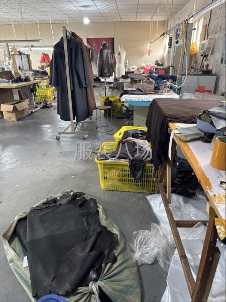 皮衣 pu 皮毛一体棉服-第2张图片