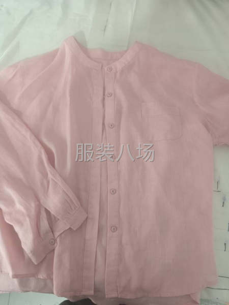 招夫妻对，长期有活做，主做女装衬衫，圆领衫，亚麻，4-6个人-第5张图片