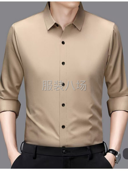 无缝衬衫加工量大货款好拿-第1张图片