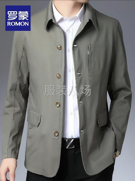 男装外发，夹克皮衣，马甲，水洗布-第5张图片