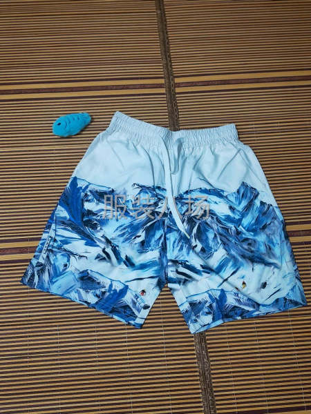 男装沙滩短裤，-第2张图片
