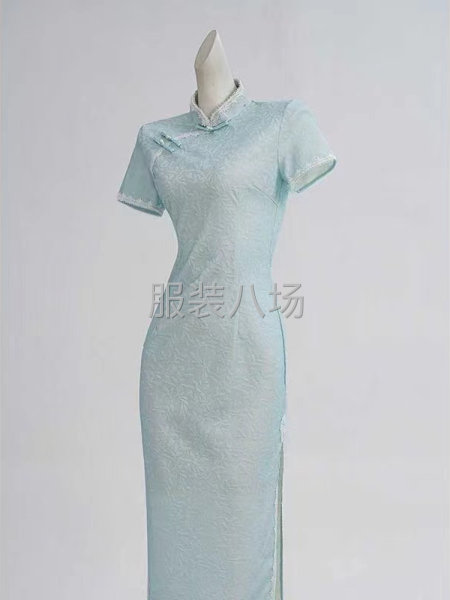 改良款旗袍，宠物衣服，裁片外发-第7张图片