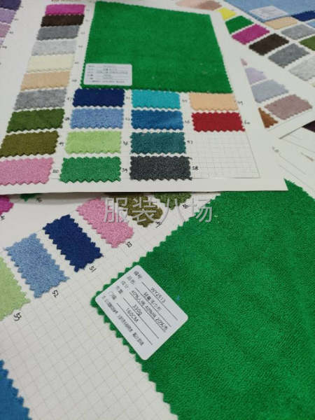 很哇塞的，毛巾布面料现货供应爆款颜色超多-第2张图片