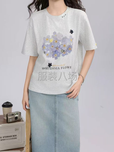 专业针织T恤，十三行质量。欢迎老板下单-第1张图片