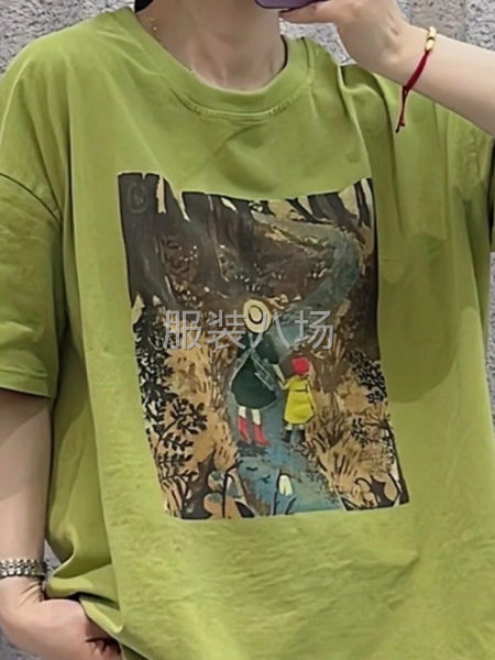 专业针织T恤，十三行质量。欢迎老板下单-第2张图片