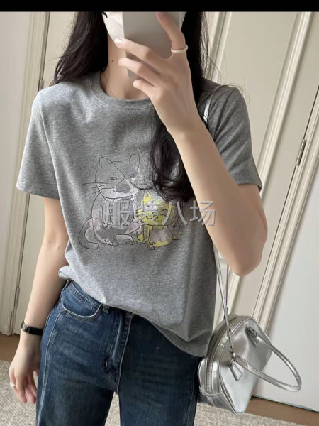 专业针织T恤，十三行质量。欢迎老板下单-第4张图片