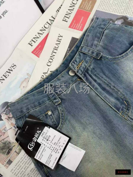 个性破洞牛仔裤-第3张图片