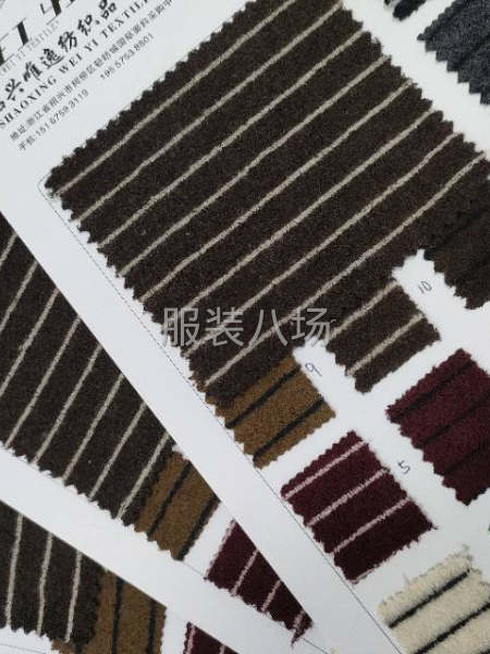 羊毛条纹毛巾布布现货供应爆款-第1张图片