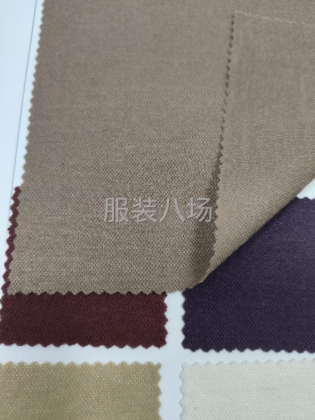 珠地纹仿亚麻，针织面料现货供应爆款-第5张图片
