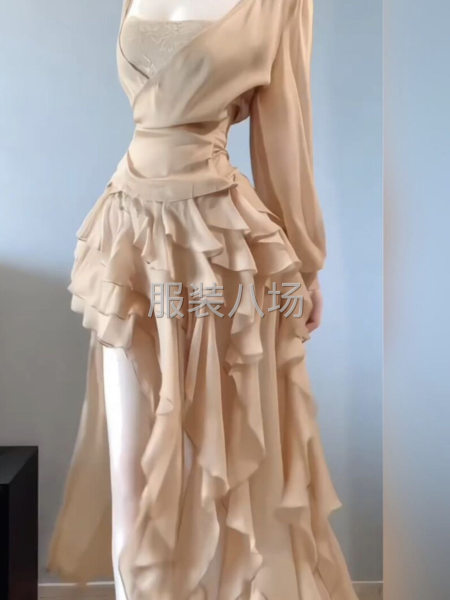 现金找专业雪纺连衣裙工厂合作-第4张图片